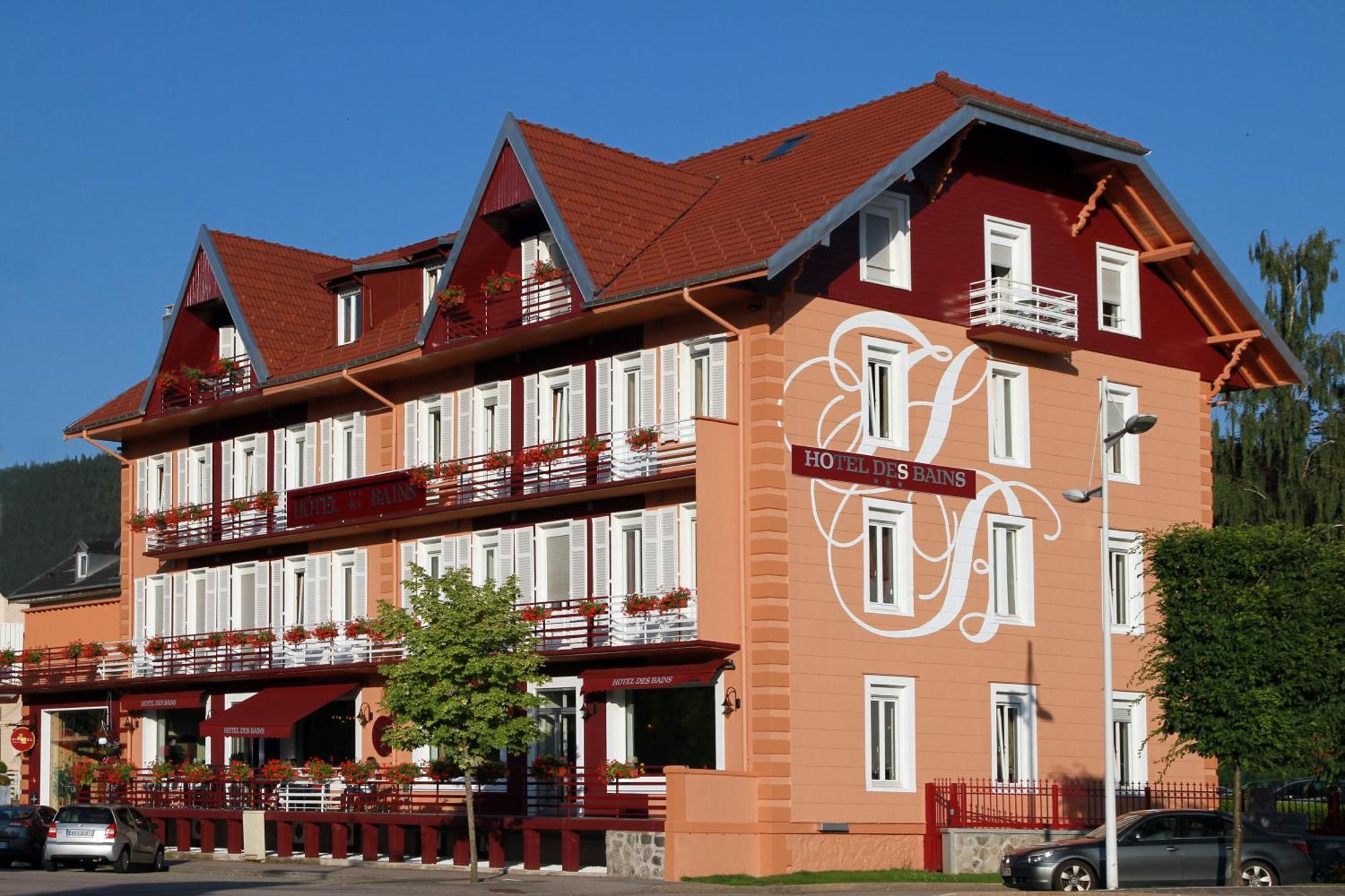 Logis Hotel Des Bains 제라르메르 외부 사진