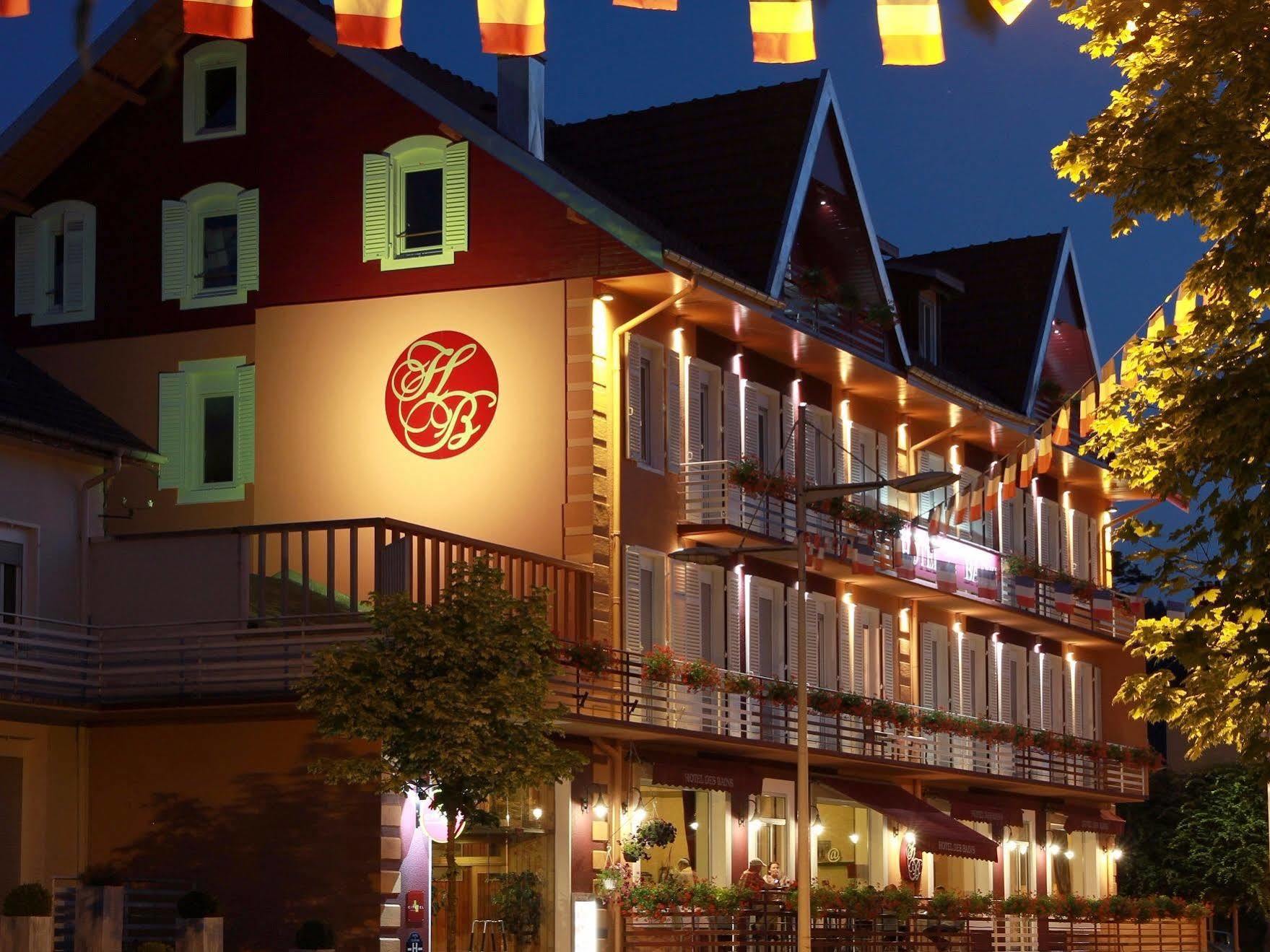 Logis Hotel Des Bains 제라르메르 외부 사진